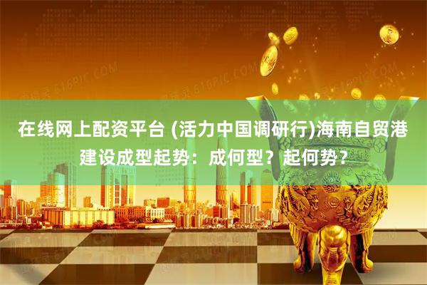 在线网上配资平台 (活力中国调研行)海南自贸港建设成型起势：成何型？起何势？